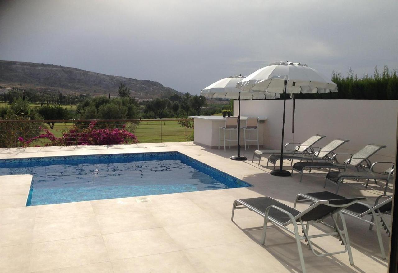 Modern Villa Frontline Golf Algorfa Exteriér fotografie