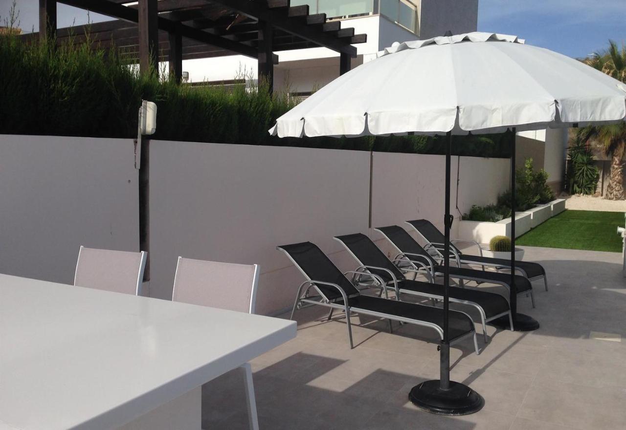 Modern Villa Frontline Golf Algorfa Exteriér fotografie